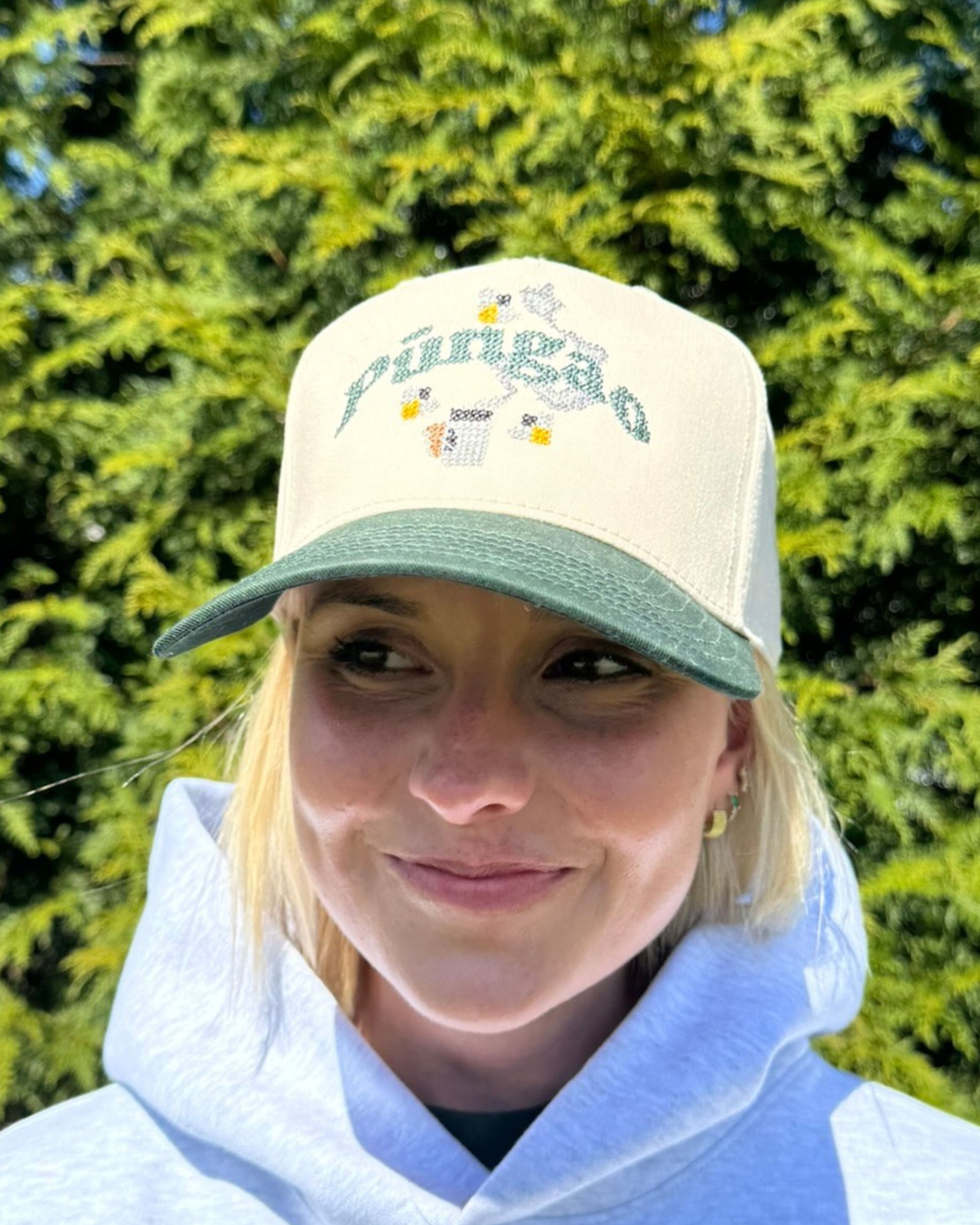 Smoker & Bees Canvas Hat