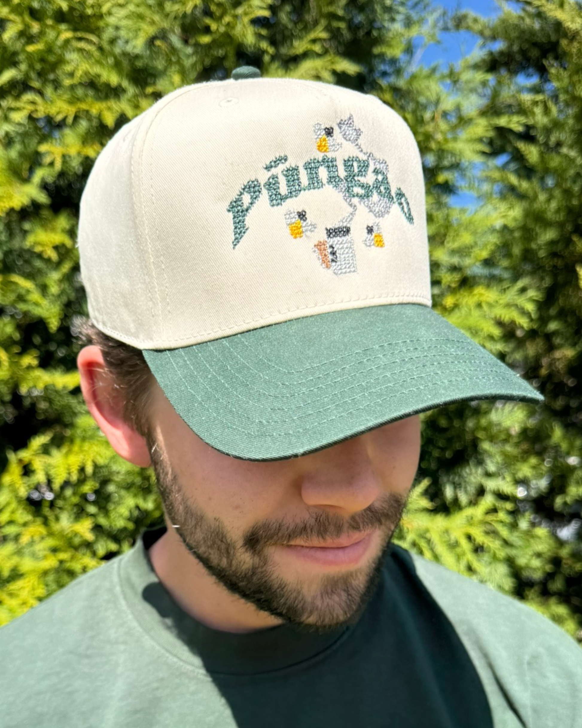 Smoker & Bees Canvas Hat